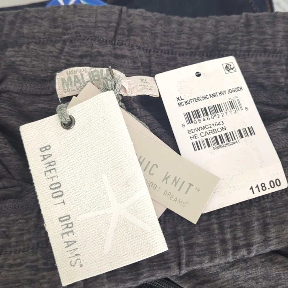 NWT Barefoot Dreams Malibu Collection Butterchic Knit Jogger (XL) - Picture 6 of 8